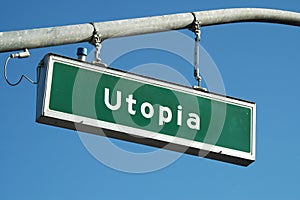 Utopia sign photo