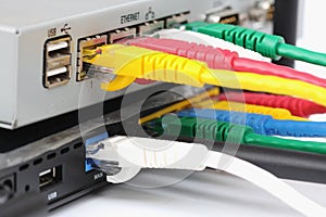 UTP LAN Connect the ethernet port