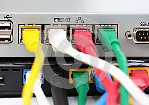 UTP LAN Connect the ethernet port