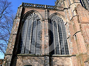 UTRECHT, THE NETHERLANDS - FEBRUARY 27, 2016: UTRECHT DOM TOWER