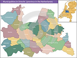 Utrecht is a province of the Netherlands