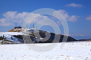 The Utsukushigahara plateau of winter