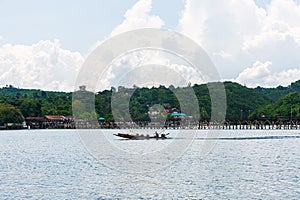 Uttama Nusorn Wooden Bridge, Mon bridge