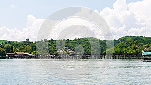 Uttama Nusorn Wooden Bridge, Mon bridge