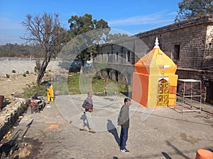 Utterbehni is a Hindu religious site situated on the bank of river Devika
