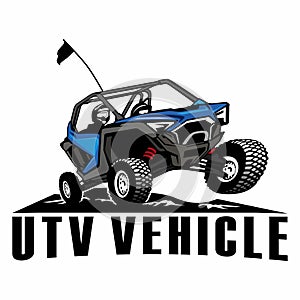 Utv logo design icon