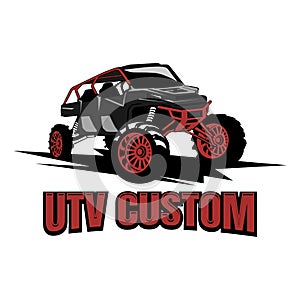 Utv logo design icon