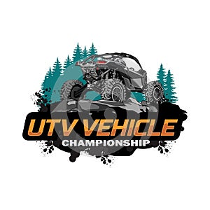 Utv logo design photo