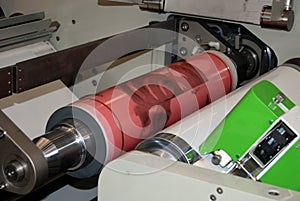 UV flexo press printing