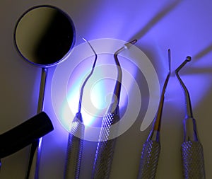 uv light to sterilize medical tools photo
