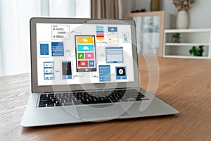 UX UI design process for modish mobile application and website