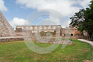 Uxmal Archaeological Site Yucatan Mexico photo