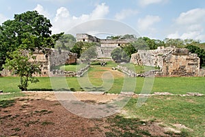 Uxmal Ball Game Yucatan Mexico
