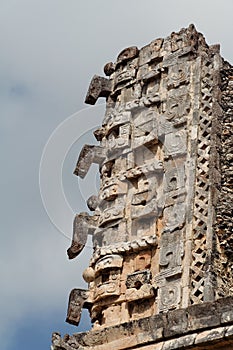 Uxmal Chac Yucatan Mexico photo