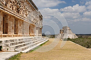 Uxmal Maya ruins in ucatan, exico