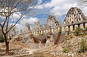 Uxmal Maya ruins in ucatan, exico