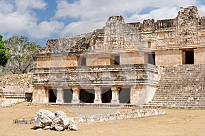 Uxmal Maya ruins in ucatan, exico