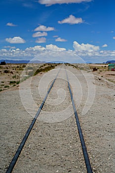 Uyuni, Bolivia- cemetery of old locomotives