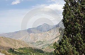 Uzbek enclave near mountaineering camp Dugoba photo