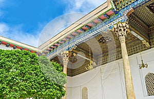 The Uzbek exterior decoration photo
