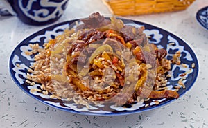 Uzbek pilau photo