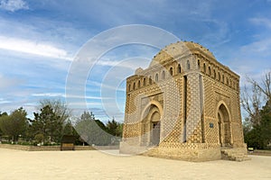 Uzbekistan, Bukhara, the Mausoleum of Ismmoil Samoniy photo