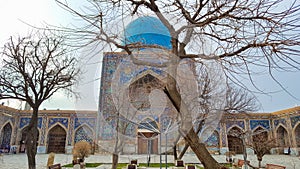 Uzbekistan, Samarkand, Registan Square, Madrasa Sherdor