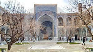 Uzbekistan, Samarkand, Registan Square, Madrasa Sherdor