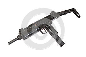 UZI submachine gun isolated