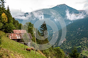 Uzungol Mountains view â€“ TURKEY - TRABZON - view of the mountains and lake in Trabzon