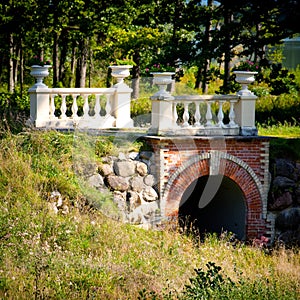 Uzutrakis manor in Lithuania