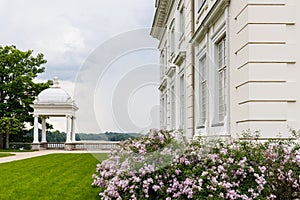 Uzutrakis manor and park ensemble with impressive style exterior