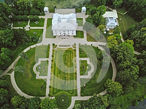 Uzutrakis manor in Trakai, Lithuania