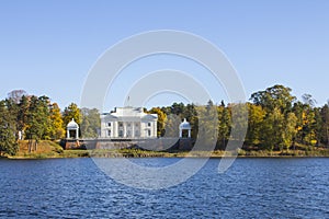 Uzutrakis is an old manor on the shores of Lake Galve in Trakai. Lithuania