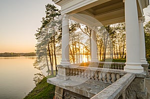 Uzutrakis Palace in Lithuania