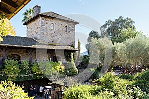 V. Sattui Winery, Lower Courtyard