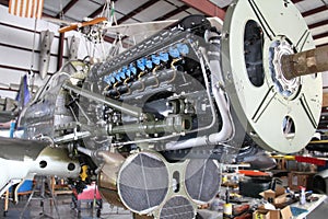 V12 Aircraft Engine
