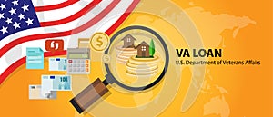 VA Loan mortgage loan in the United States guaranteed by the U.S. Department of Veterans Affairs photo