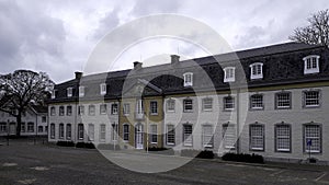 The beautifully restored Von Clermont House which today serves as the town hall in Vaals, Limburg, the Netherlands. photo