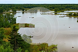 Vaasa Replot landscape in Finland