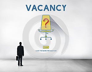 Vacancy Job Available Vacant Job Concept
