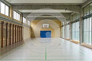 Vacant Basketball court