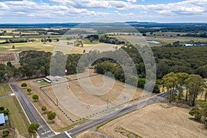Vacant land plot for housing construction