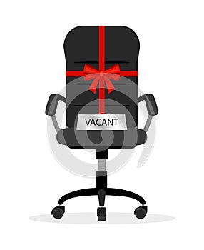 Vacant office chair