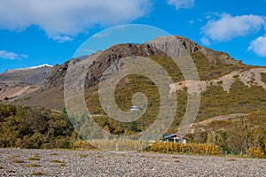 Vacation cottages in Stafafellsfjoll in Lon in east Iceland