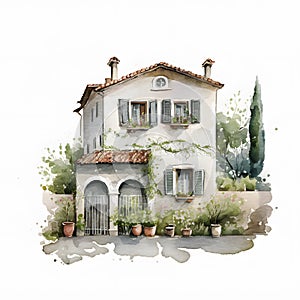 Vacation home. Generative AI.