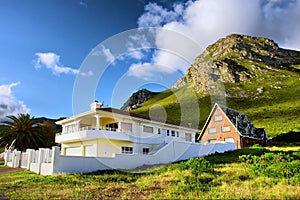 Vacation house among awesome mountains