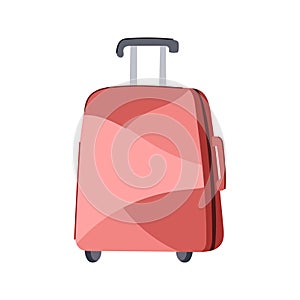 vacation suitcase cartoon vector illustration