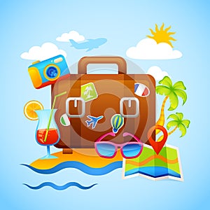 Vacation And Tourism Concept