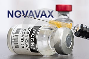 Novavax Covid-19 vaccine in laboratory